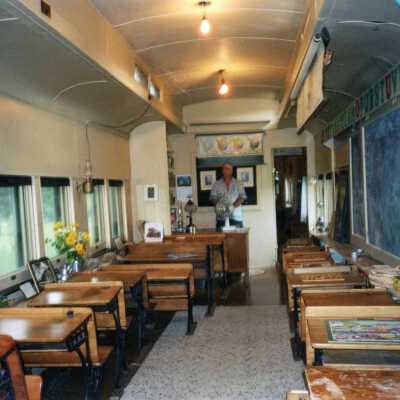 Photograph, School on Wheels, Clinton, Ontario.