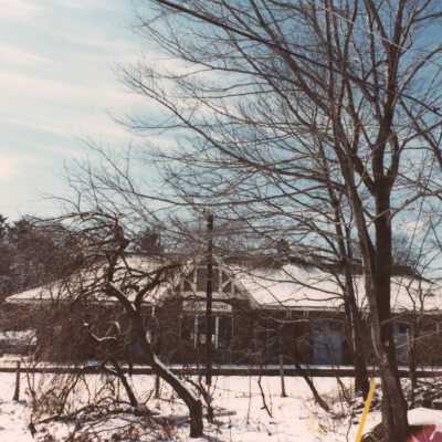 Photograph, Parry Sound CNR Station