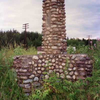 Photograph, Abandoned House Ruins, Milnet, Ontario.