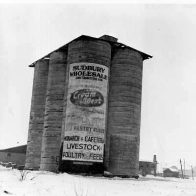 Photograph, Flour Mill, Sudbury, Ontario.