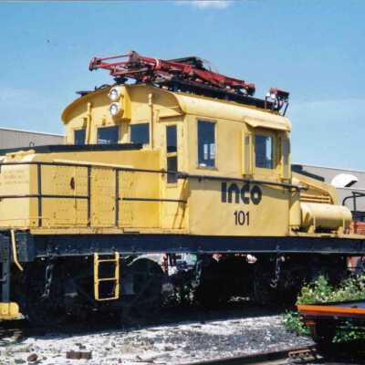Photograph, INCO Locomotive 101.