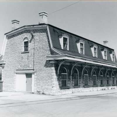 Photograph, Old CN Outer Station, Kingston Ontario, April 20, 1979.