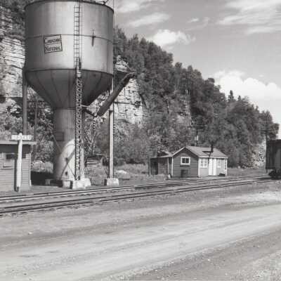 Photograph - Canadian National water tank