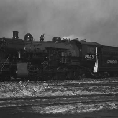 Photograph, Canadian National Railways (CNR) Locomotive No. 2648.