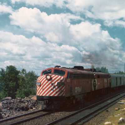 Photograph, Canadian Pacific Engine 4015