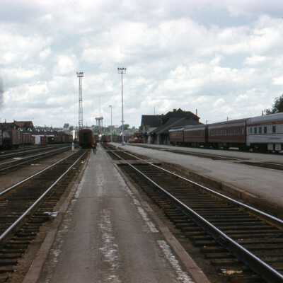 Photograph, Canadian Pacific Railway Station, Sudbury, Ontario.
