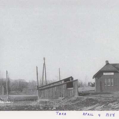 Photograph, CNR Station, Tara, Ontario, Canada.