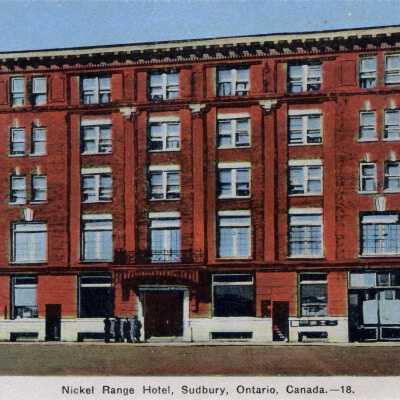 Photograph, Nickel Range Hotel, Elm Street, Sudbury, Ontario.