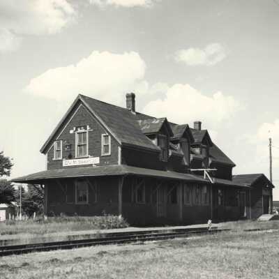 Photograph, CNR Station at Mount Stewart, PEI.