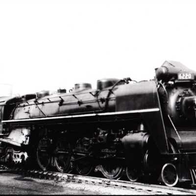 Photograph, CNR Steam Engine 6220