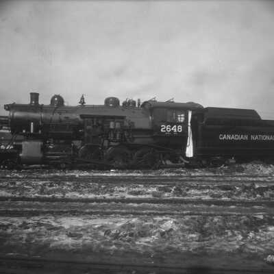 Photograph, Canadian National Railways (CNR) Locomotive No. 2648.