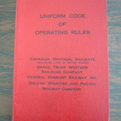 Uniform Code of Operating Rules No. 62240