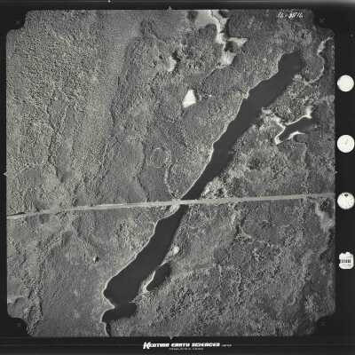 Photograph, Aerial Shots, Canadian National Railway, Unknown Location.