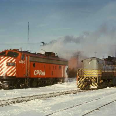 Photograph, CP Rail Engine 1400.