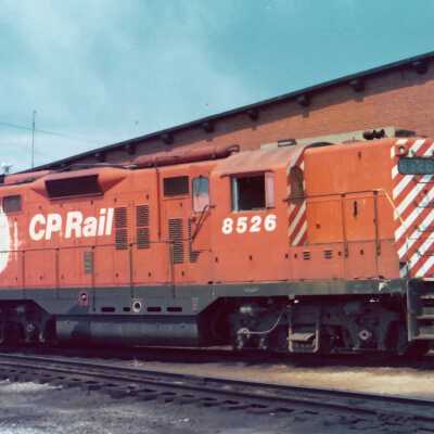 Photograph, Canadian Pacific Engine 8526
