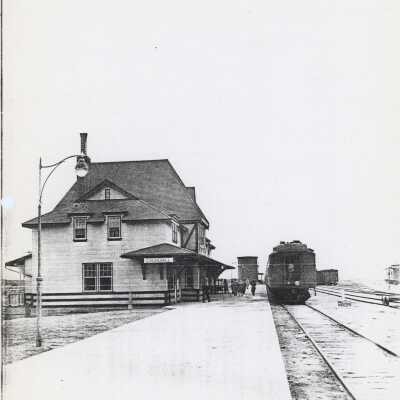 Photograph, CNR Station at Churchill, Ontario