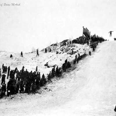 Photograph, Sudbury, Adanac Ski Hill, 1948 Winter Carnival
