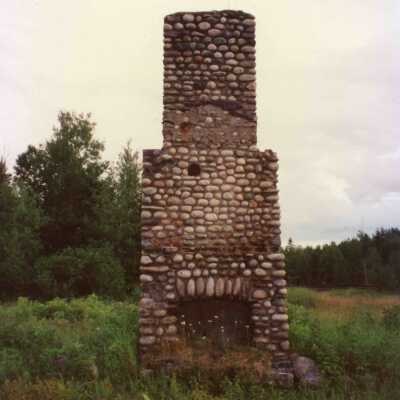 Photograph, Abandoned House Ruins, Milnet, Ontario.