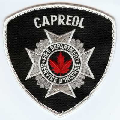 Photograph, Capreol Fire Department Patch.
