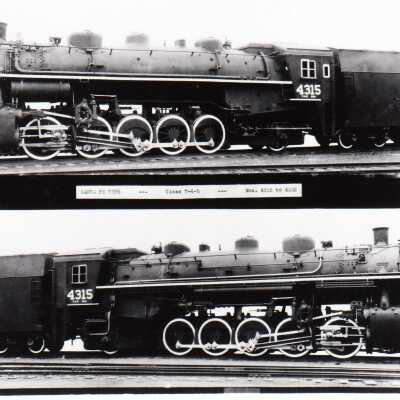 Photograph, CNR Locomotive 4315