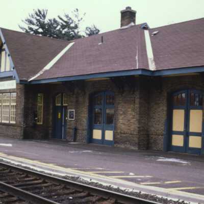 Photograph, Parry Sound CNR Station