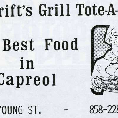 Photograph, Redgrift's Grill, Capreol, Ontario.