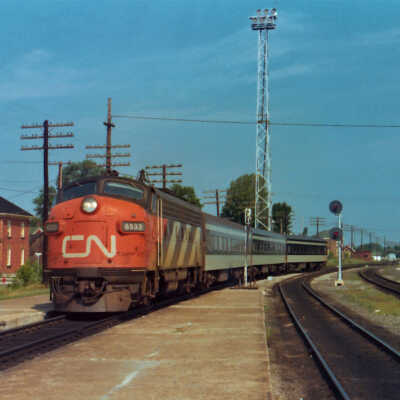 Photograph, Canadian National Engine 6533