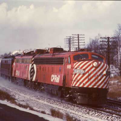 Photograph, CP Rail Engine 1416.