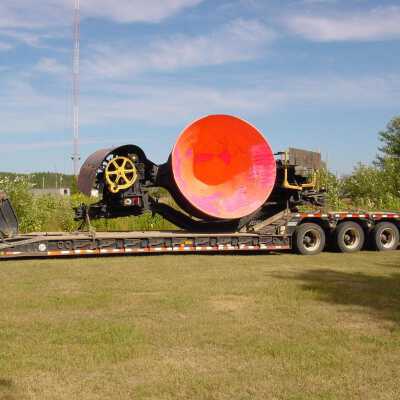 Photograph, NORMHC, Slag Pot Moving.