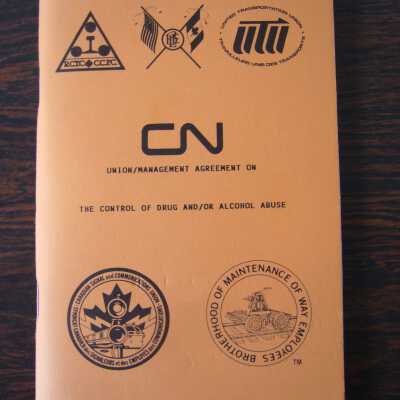 CN Union/Management Agreement on the Control of Drug and/or Alcohol Abuse