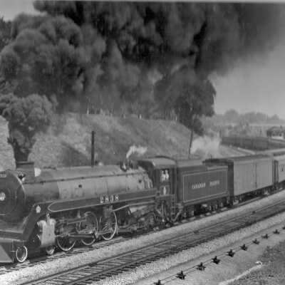 Photograph, CPR Locomotive 2838.