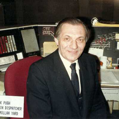 Photograph, Nick Pugh, Train Dispatcher.