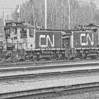 Photograph, CNR Locomotives 1375, 1369.