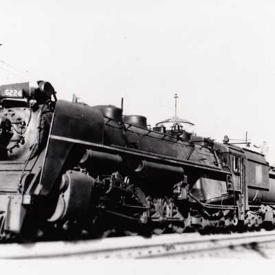 Photograph, CNR Steam Engine 6224