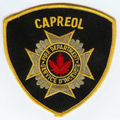 Photograph, Capreol Fire Department Patch.