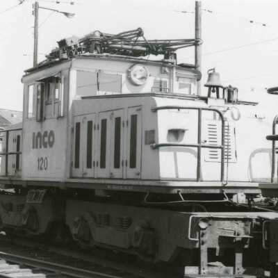 Photograph, INCO electric engine 120.