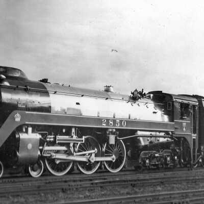 Photograph, CPR Locomotive 2850.
