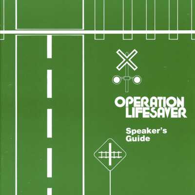 Document, Operation Lifesaver Speaker's Guide.
