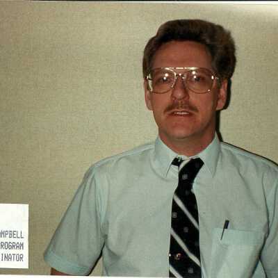 Photograph, Tex Campbell, Work Program Co-Ordinator.