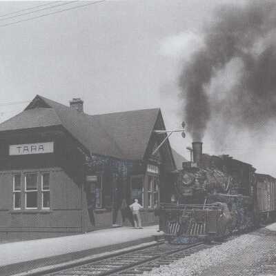 Photograph, CNR Station, Tara, Ontario, Canada.