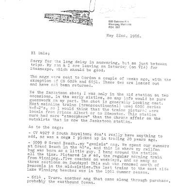 Letter from Carl Gay and Set of 13 Canadian National Photographs