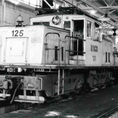 Photograph, INCO electric engine 125.
