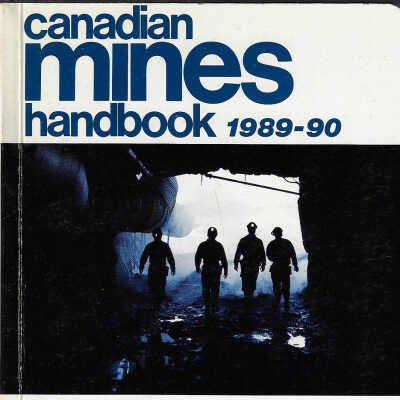 Canadian Mines Handbook, 1989-90