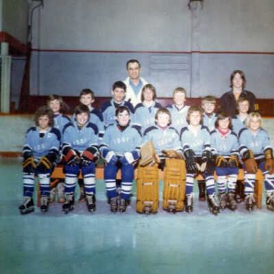 Photograph, 1973-1974 Oddfellows Hockey Team.