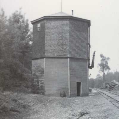 Photograph, Wooden Tank, Sudbury Subdivision