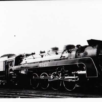 Photograph, CNR Steam Engine 6047