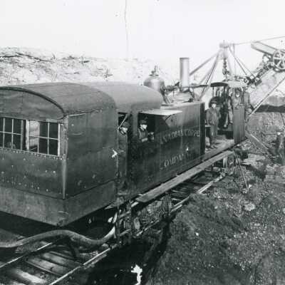 Photograph, Canadian Copper Company Steam Shovel.