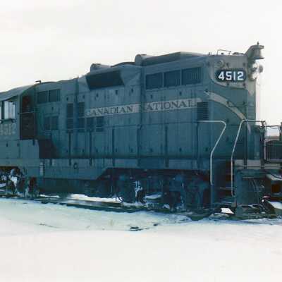 Photograph, CNR Locomotive 4512