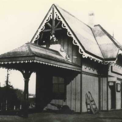 Photograph, CNR Washago Station, Washago, Ontario.