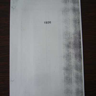 Canadian National Railways Northern Ontario District Seniority List of Engineers 1926 and Great Lakes Region Seniority List of Locomotive Firemen 1961